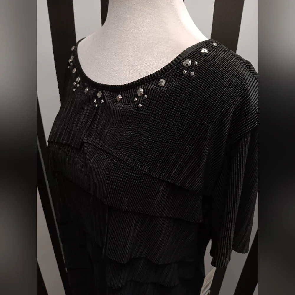 NWT Black Blouse - Picture 4 of 8